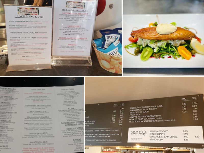 Cafe La Strada Menu