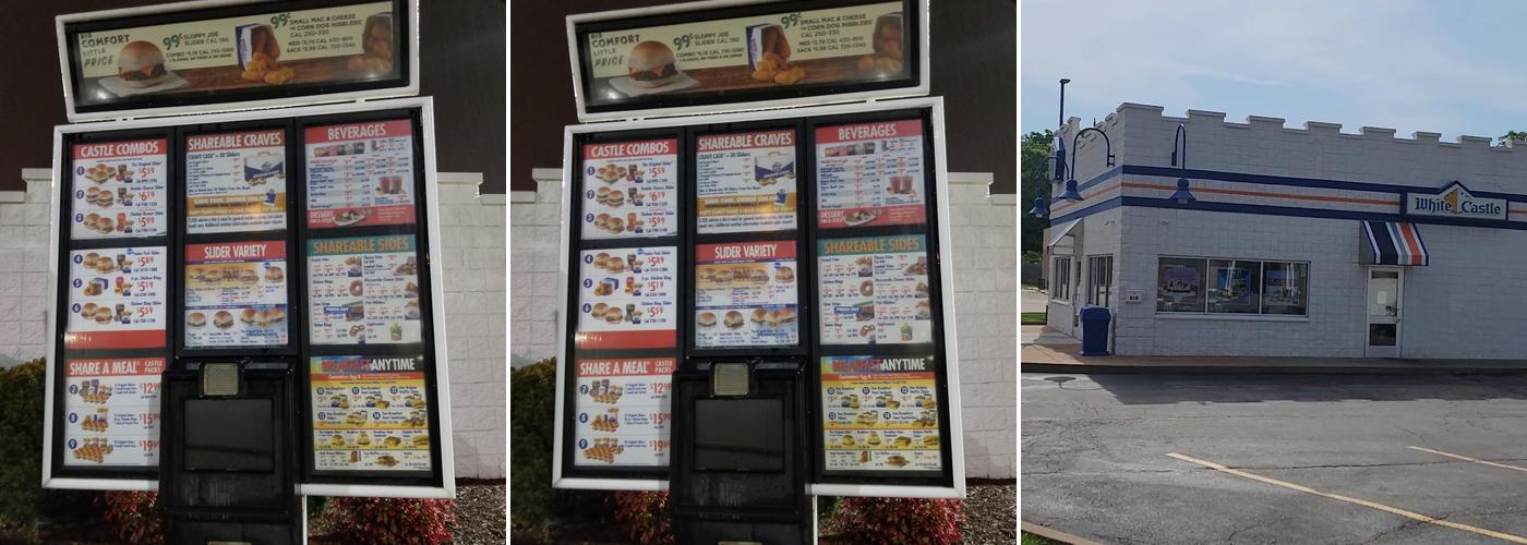 White Castle Menu