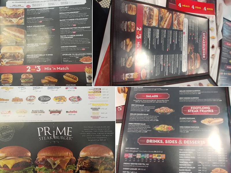 Steak 'n Shake Menu