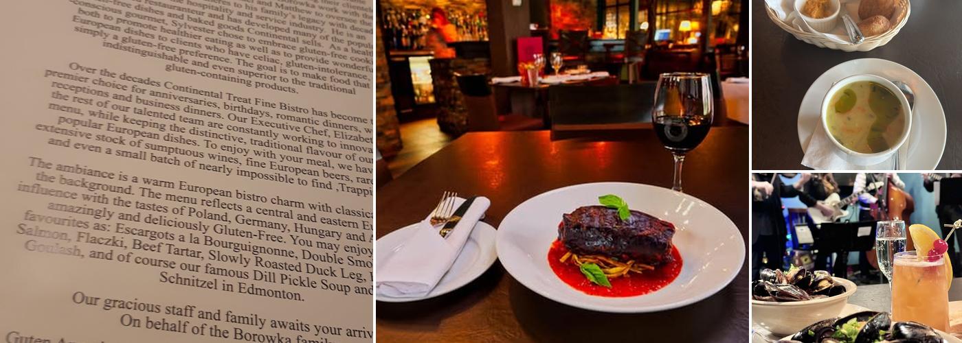 Continental Treat Fine Bistro - Jasper Ave Menu