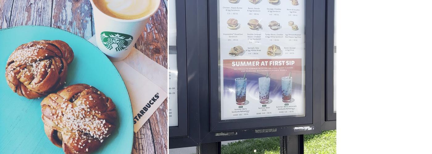 Starbucks Menu