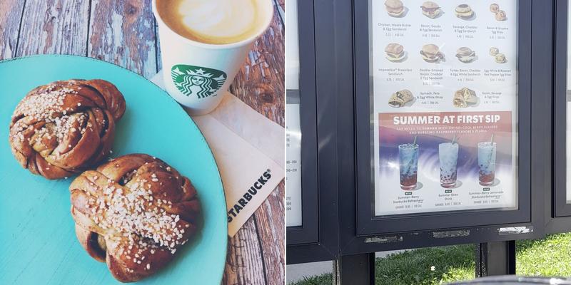 Starbucks Menu