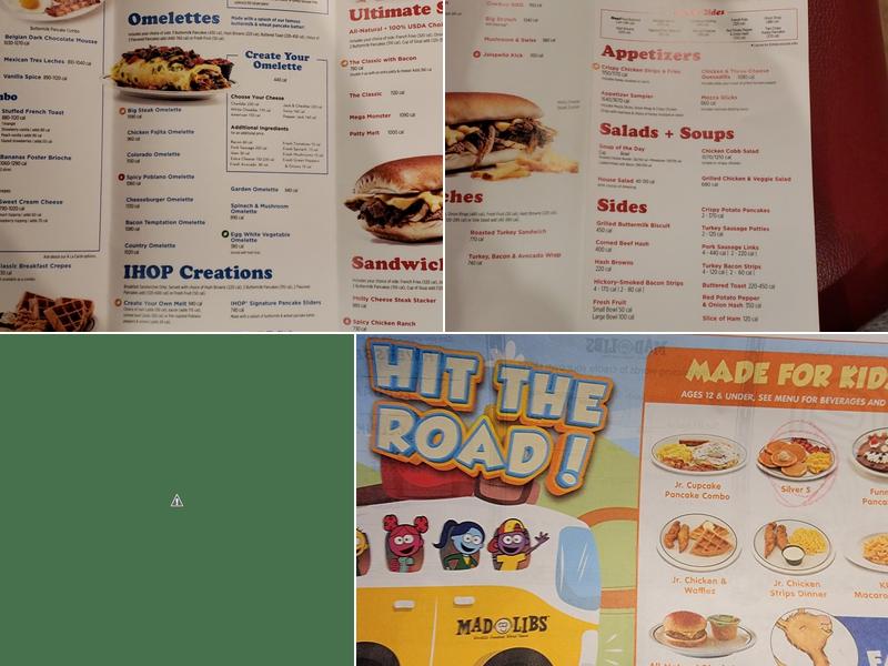 IHOP Menu