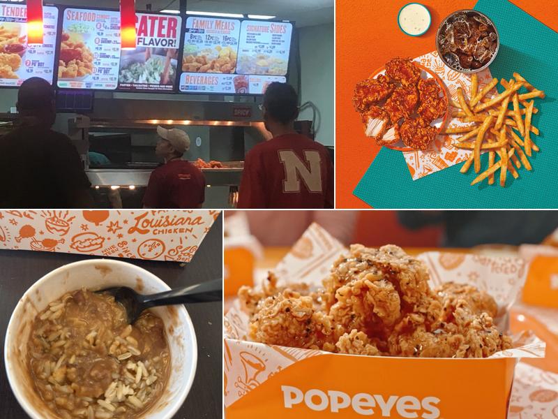 Popeyes Louisiana Kitchen Menu