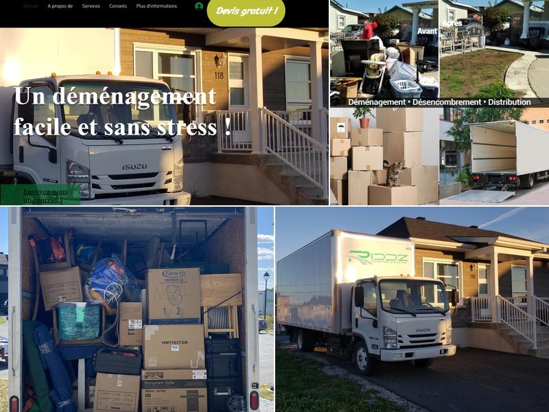 RIDDZ | Transport & Déménagement