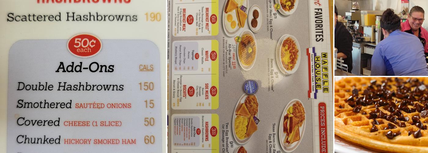 Waffle House Menu
