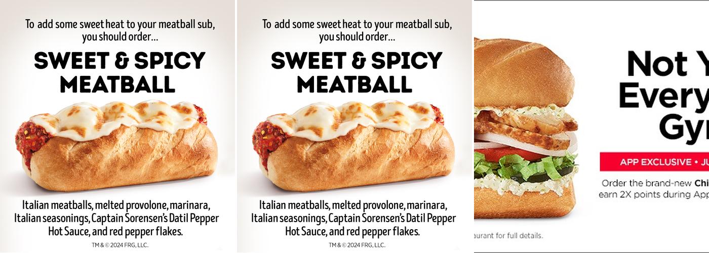 Firehouse Subs Miralago Menu