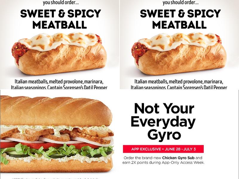 Firehouse Subs Miralago Menu