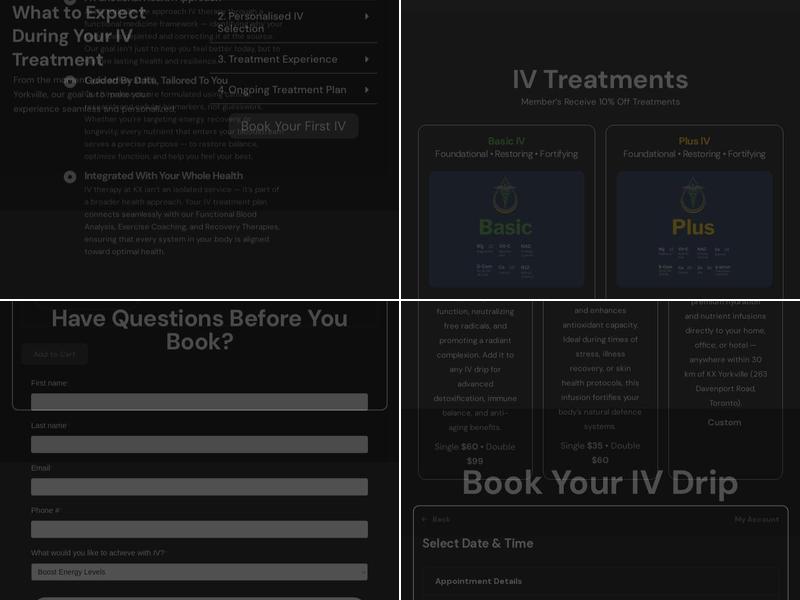 KX Coffee & Wine Bar Menu