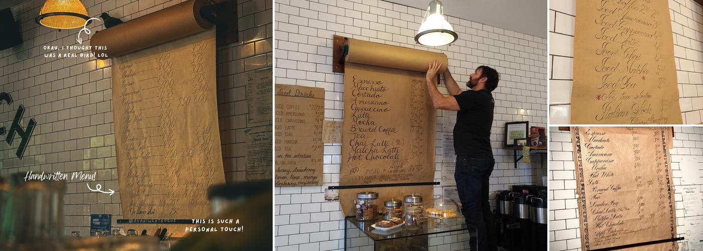 Sumach Espresso Menu