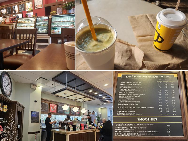 Second Cup Café Menu