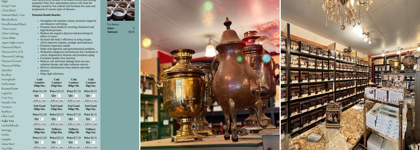 Special Teas Inc Menu