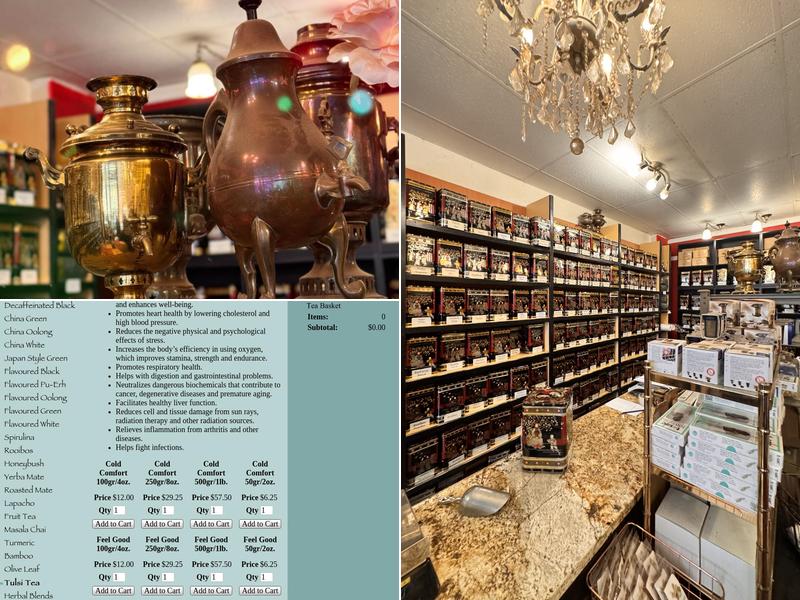 Special Teas Inc Menu