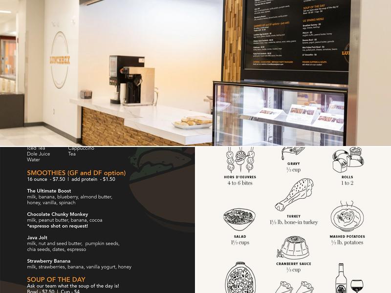 Lunchbox Menu