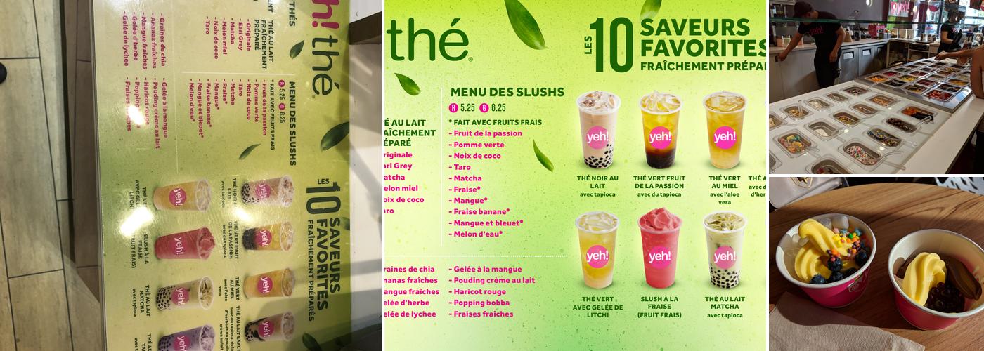 Yeh! Menu