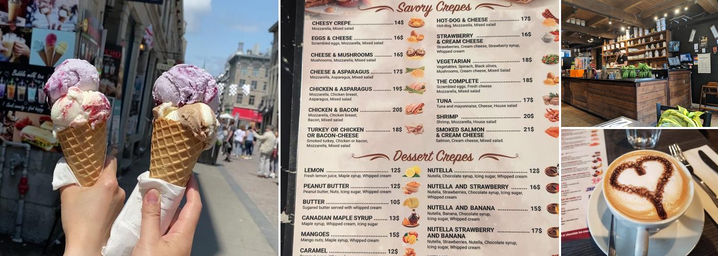 Crémerie saint paul Menu