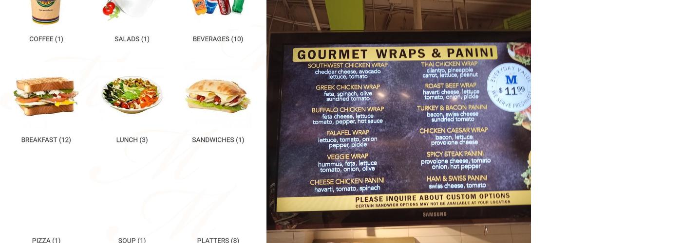 Marcello's Catering Menu