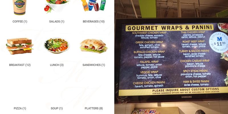 Marcello's Catering Menu