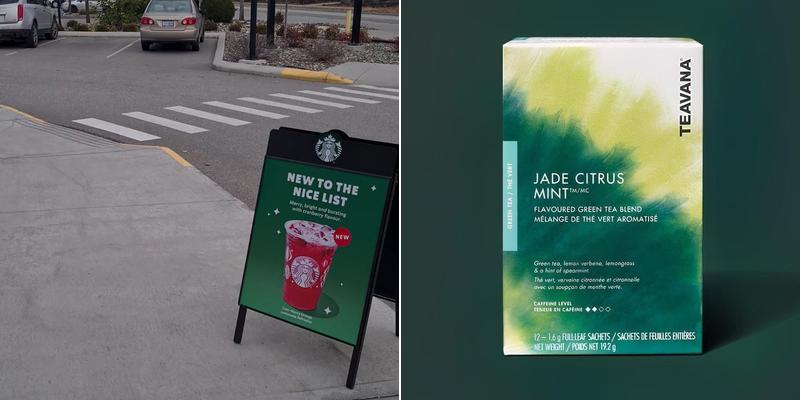Starbucks Menu