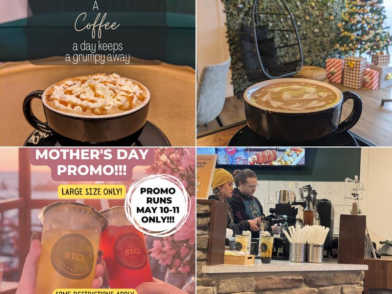 Bubble Tea & Coffee Lab Menu