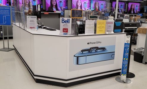 Walmart Wireless Kiosk Dieppe, NB BELL/KOODO/ROGERS/VIRGIN/FIDO/TELUS