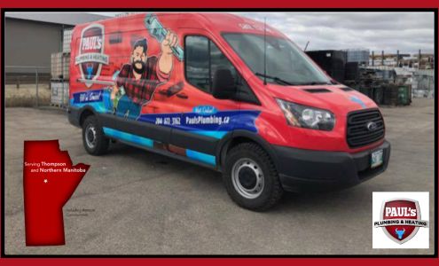 Paul's Plumbing & Heating Ltd 32 Severn Crescent, Thompson Manitoba R8N 1M7