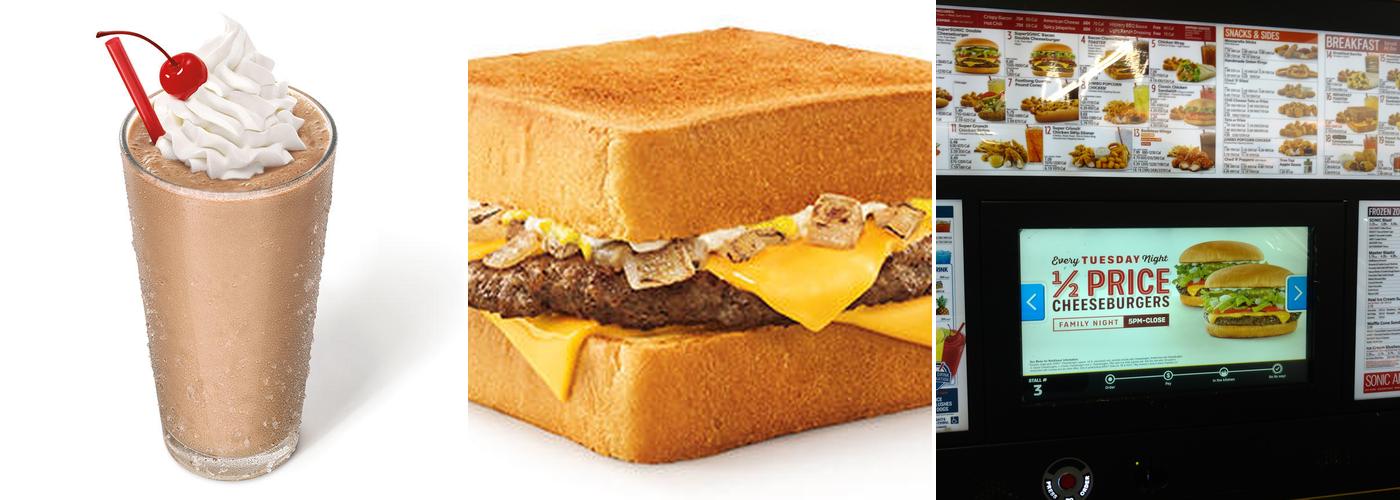 Sonic Drive-In Menu