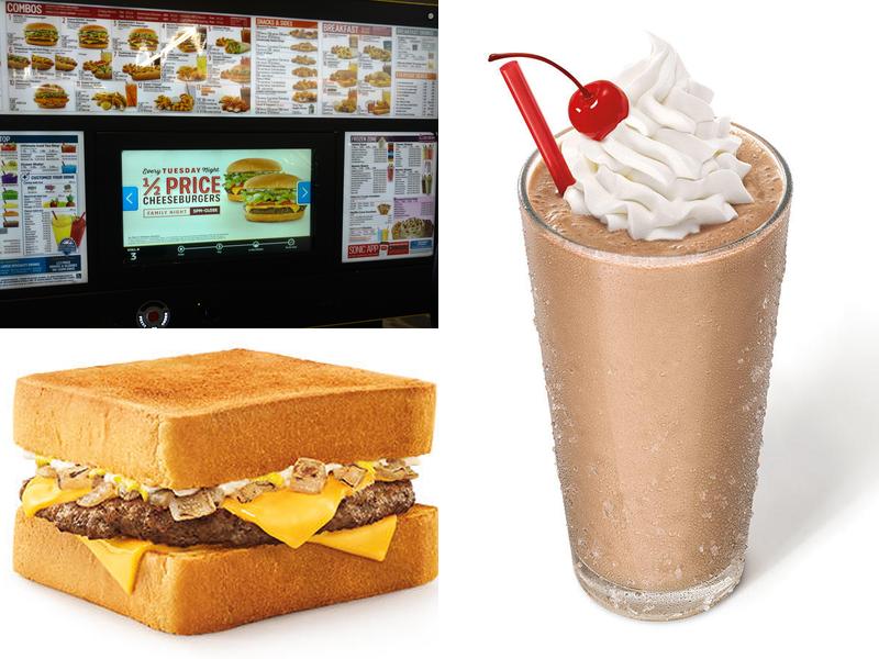 Sonic Drive-In Menu