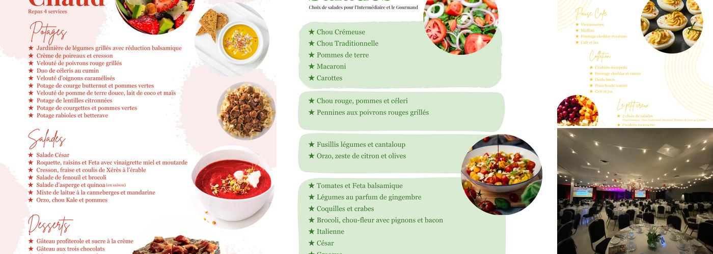 Traversy Traiteur Menu