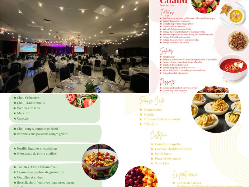 Traversy Traiteur Menu