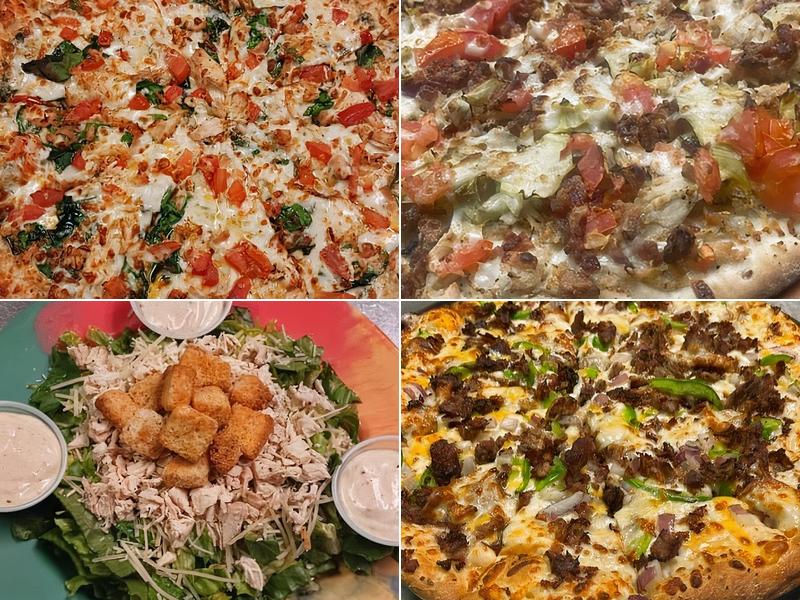 Sidelines take and bake pizza