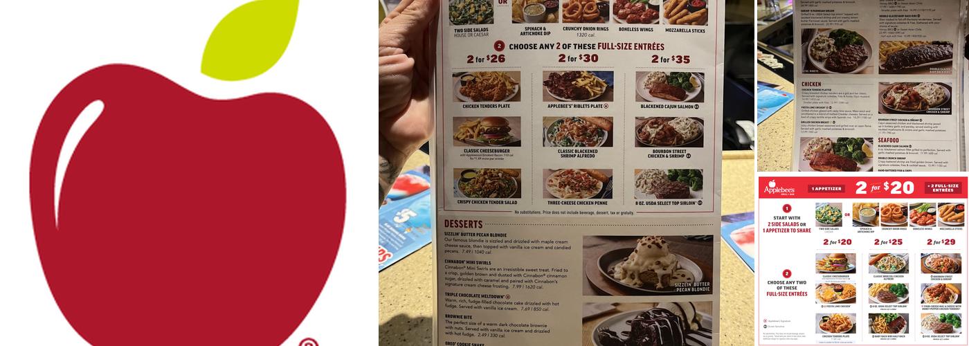 Applebee's Grill + Bar Menu