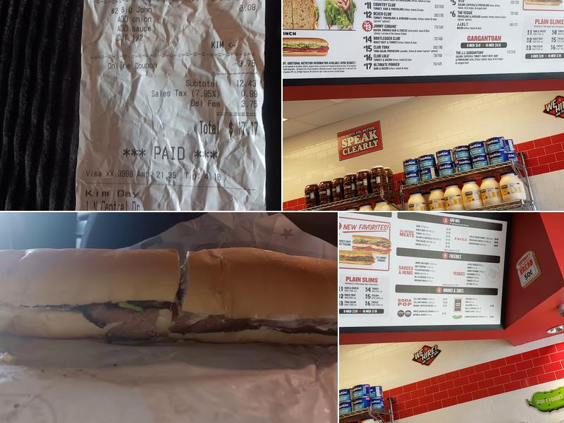 Jimmy John's Menu