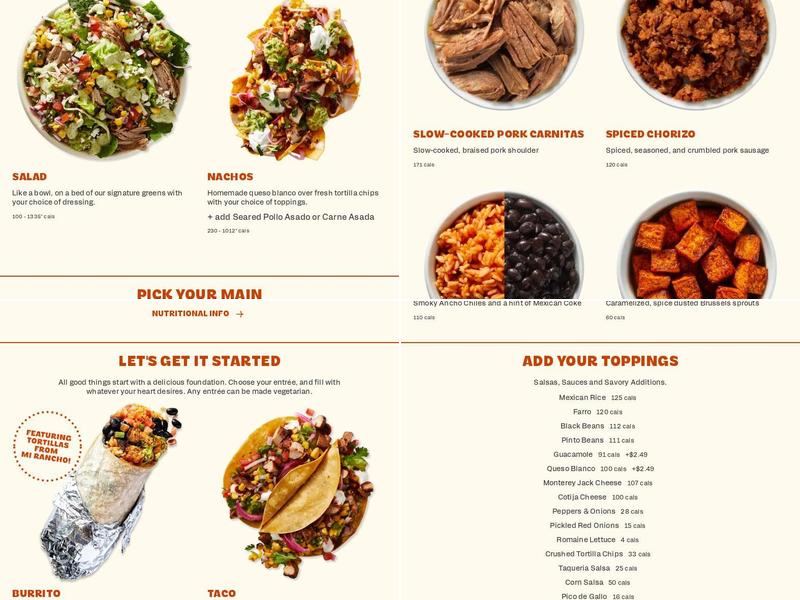 Dos Toros Taqueria Menu