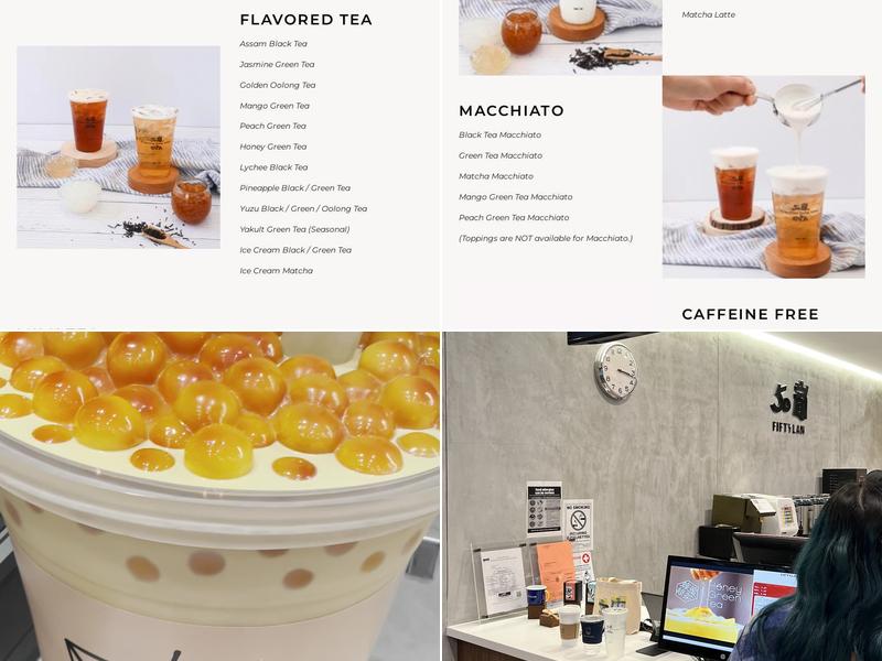 FIFTYLAN Koreatown Menu