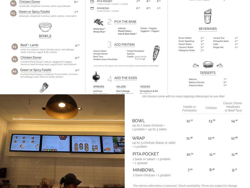 DILL & PARSLEY Menu