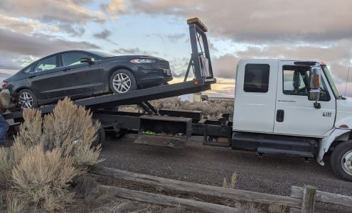 Larkin Towing 333 west Buchanan street Tow yard 351 snow mountain Avenue Hines, Burns Oregon 97720