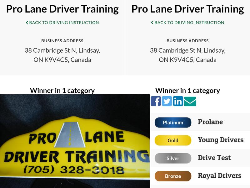 Pro Lane Driver Training