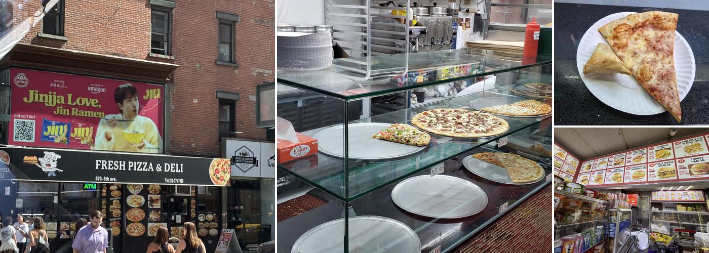 Fresh Pizza and Deli Menu