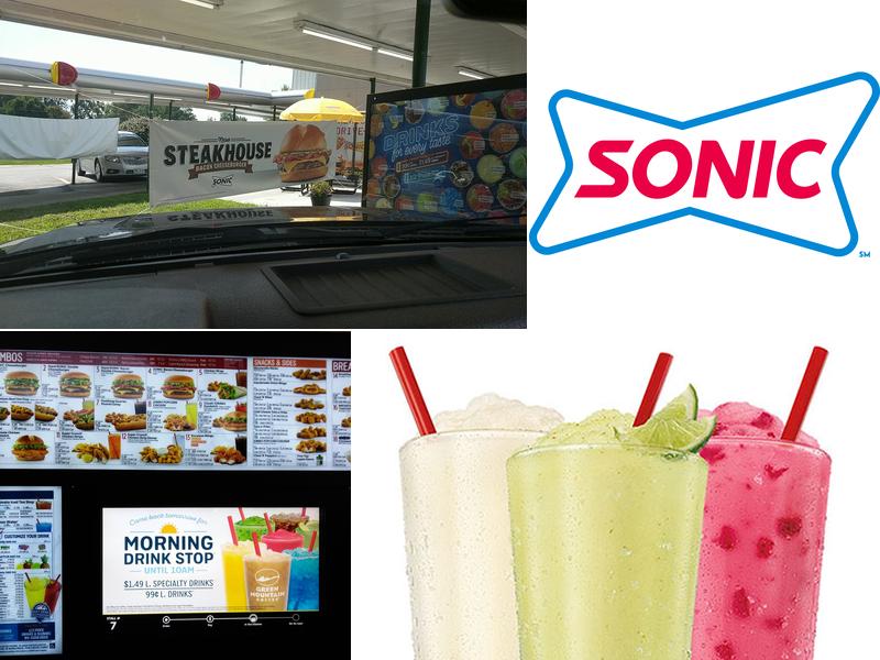 Sonic Drive-In Menu