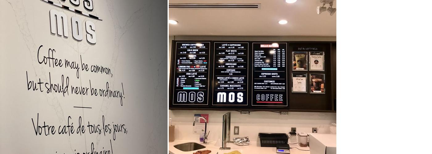 Mos Mos Coffee - Scotia Plaza Menu