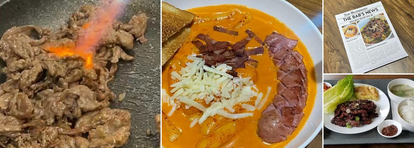 The Babs Kitchen Menu