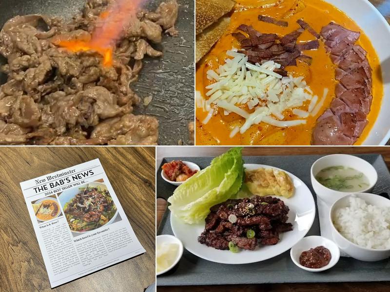 The Babs Kitchen Menu