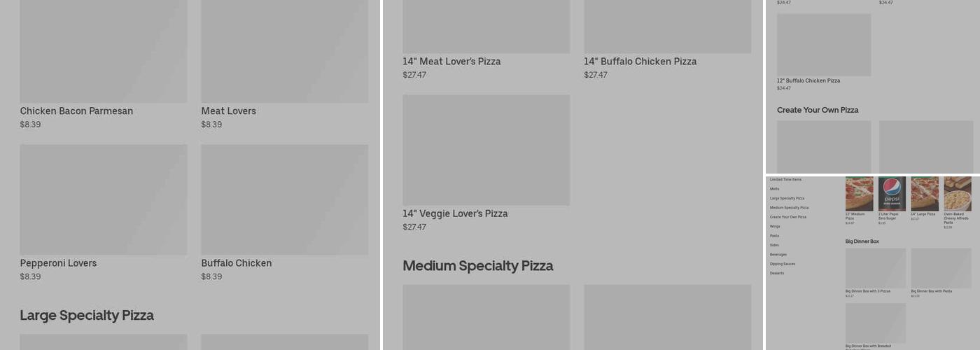 Wing Street Menu