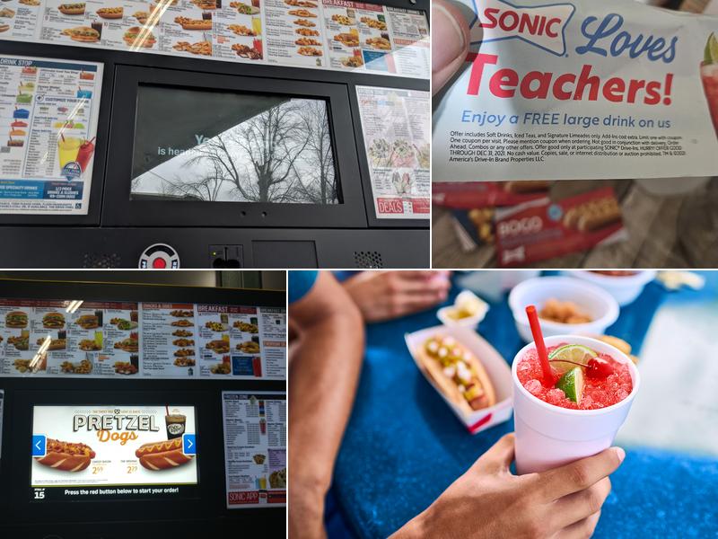 Sonic Drive-In Menu