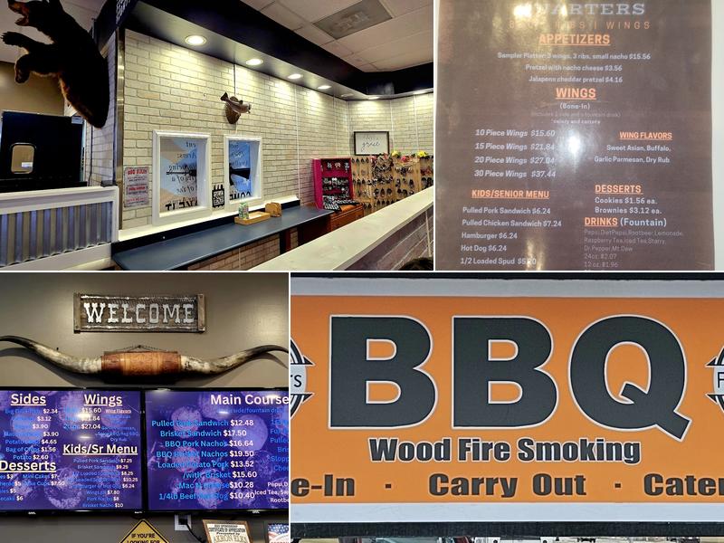 ForeQuarters BBQ Menu