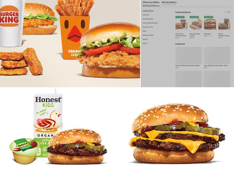 Burger King Menu