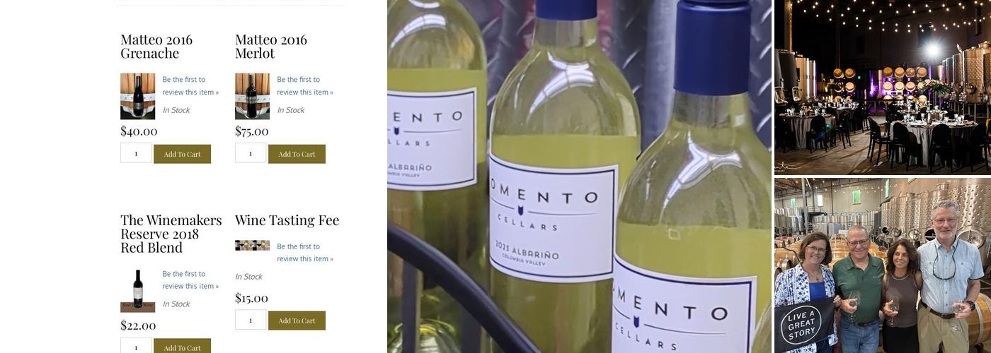 The Winemakers Reserve Woodinville Tasting Room Menu