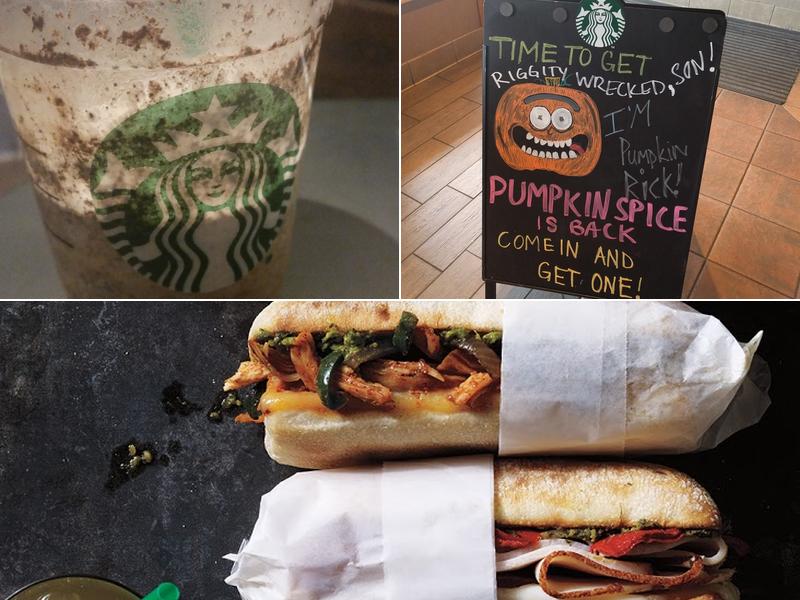 Starbucks Menu
