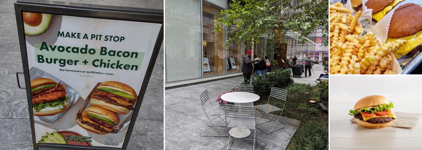 Shake Shack Bryant Park Menu